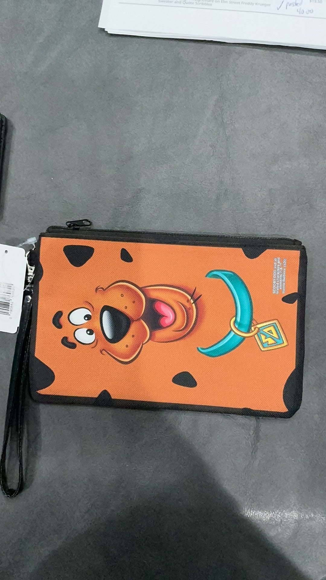 Buckle-Down Women's Standard Zip Wallet Scooby Doo Large, 8" X 5"