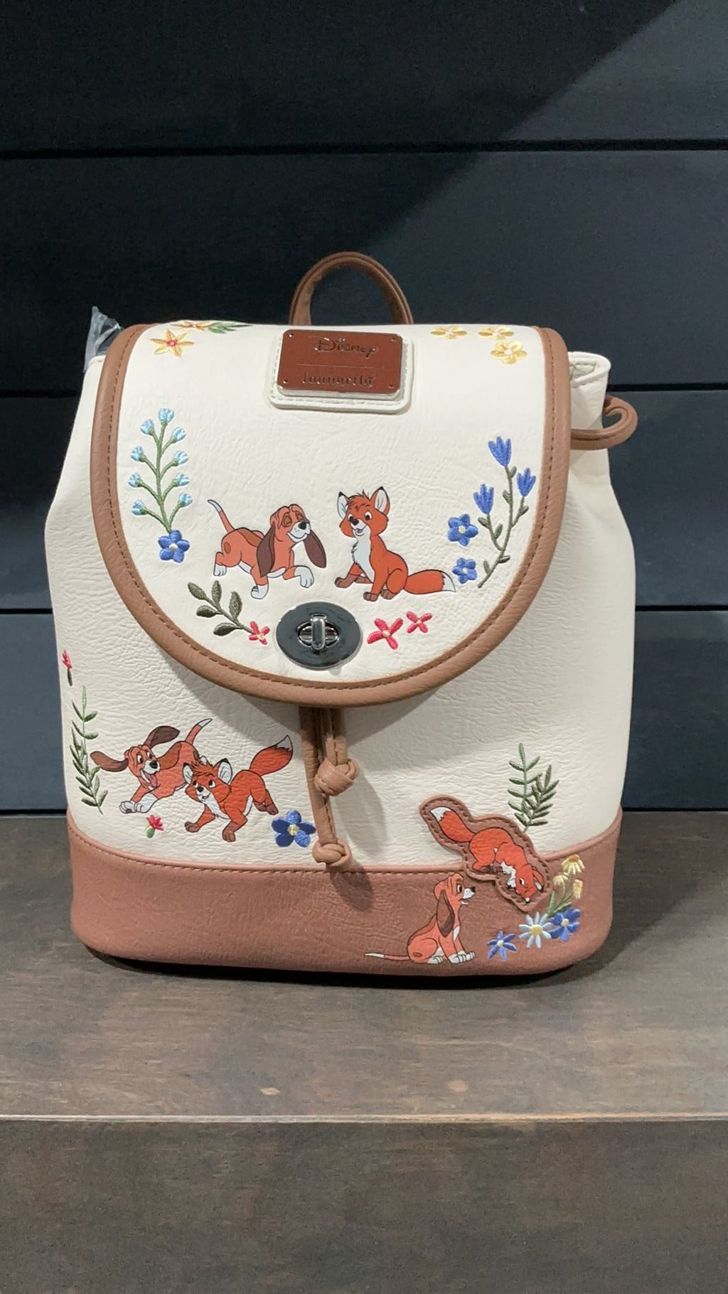 Fox and the hound backpack NWT
