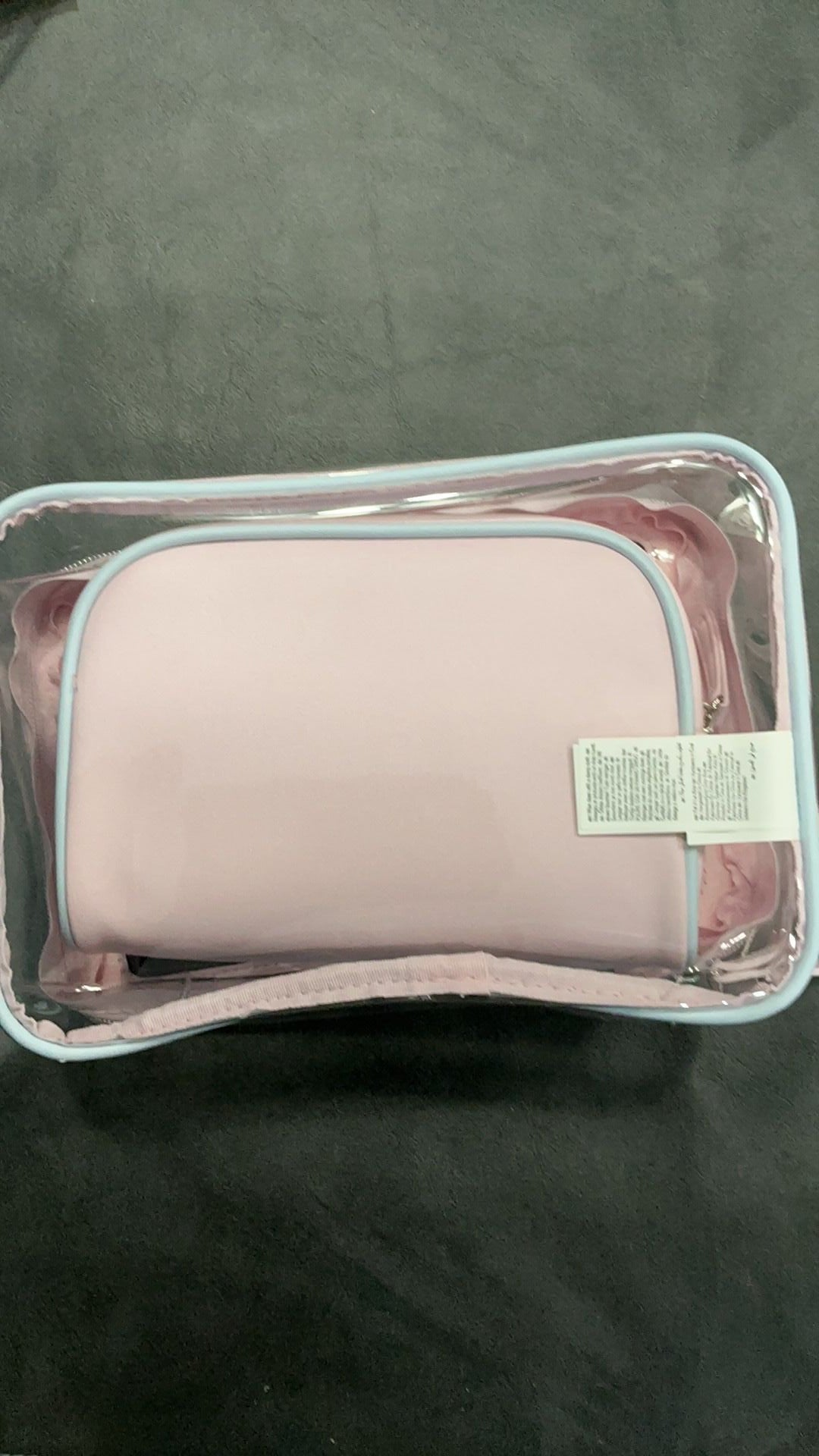 Patrick makeup bags NWT