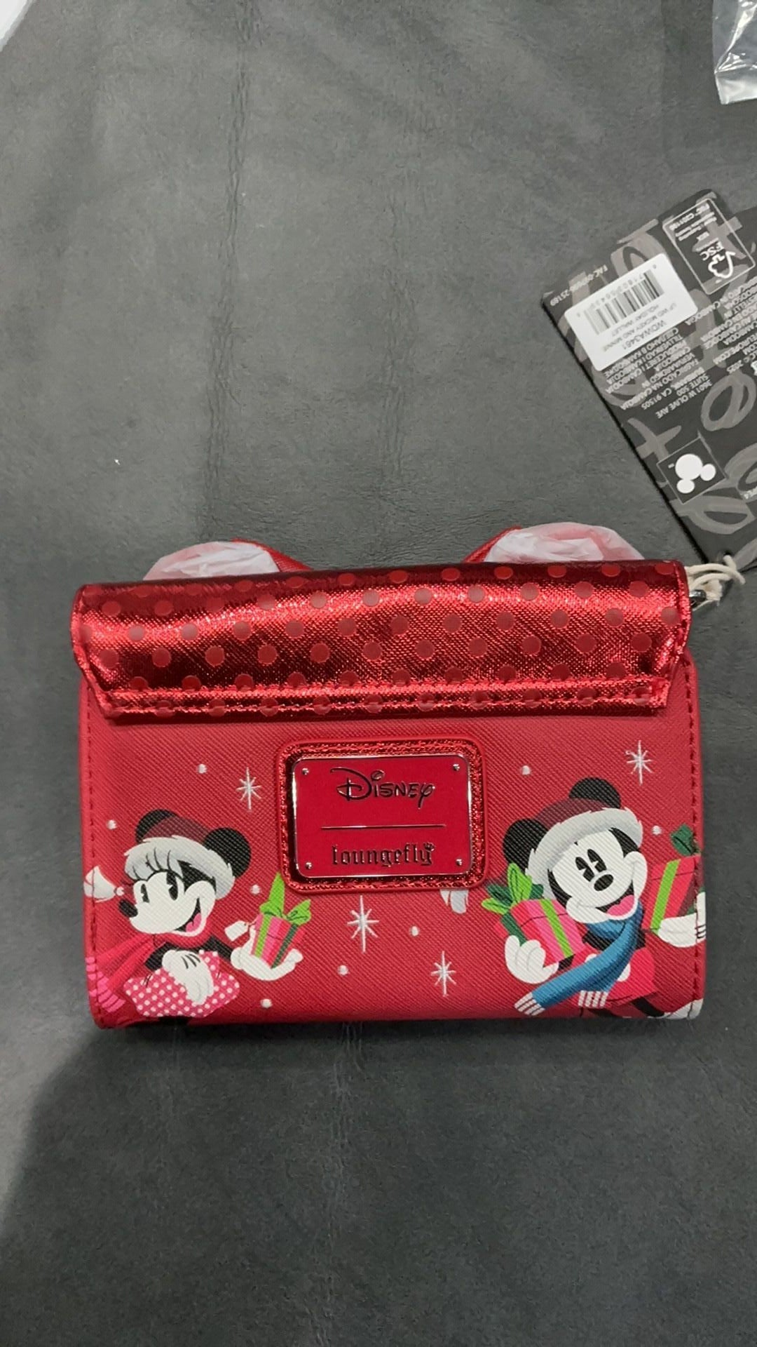 Mickey and Minnie wallet NWT