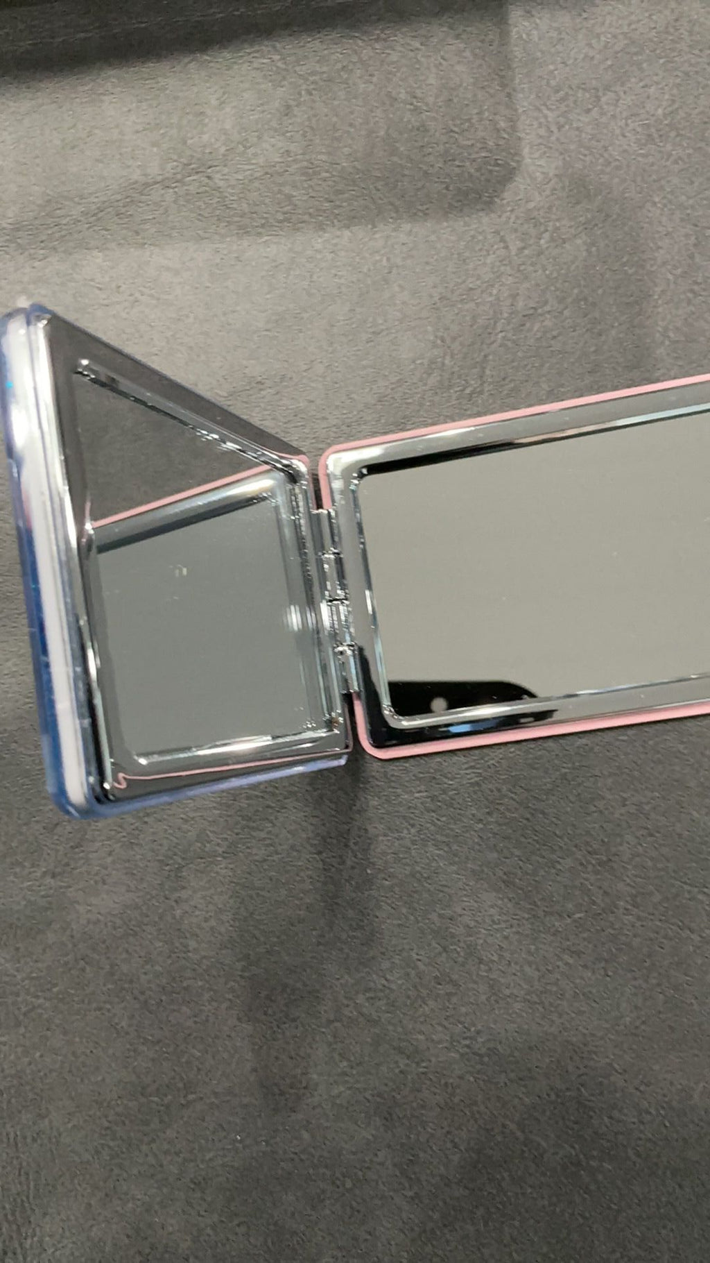 Stitch and angel glitter mirror NWOT