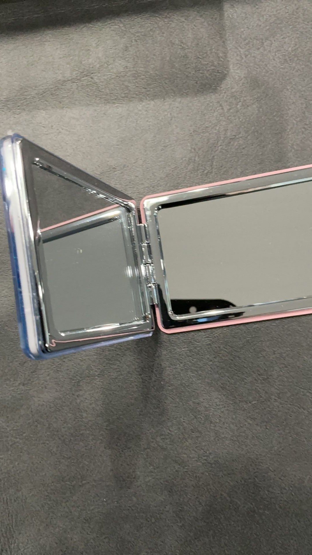 Stitch and angel glitter mirror NWOT