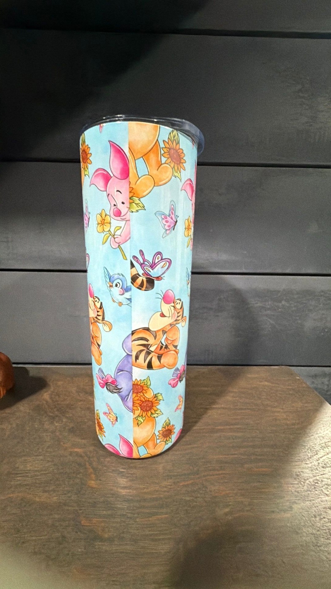Winnie the Pooh and friends inspired tumbler