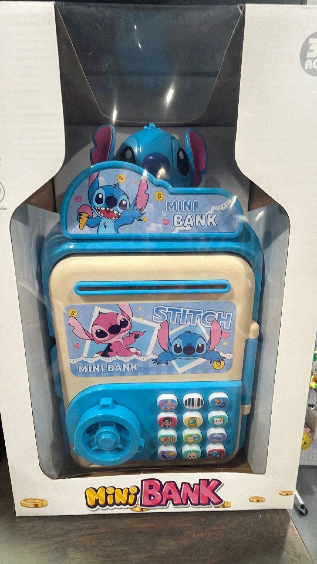 Stitch piggy bank
