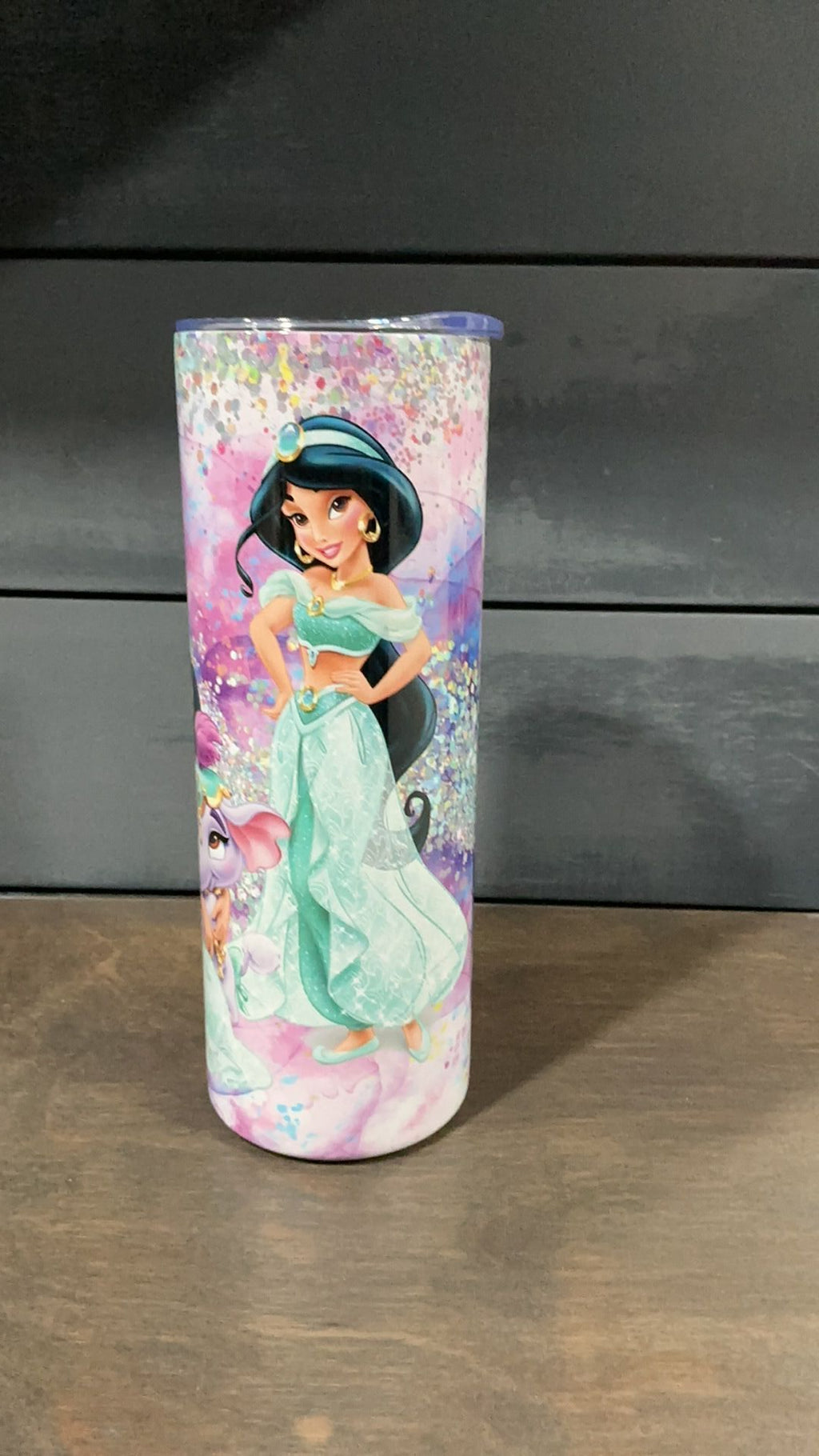 Jasmine inspired tumbler