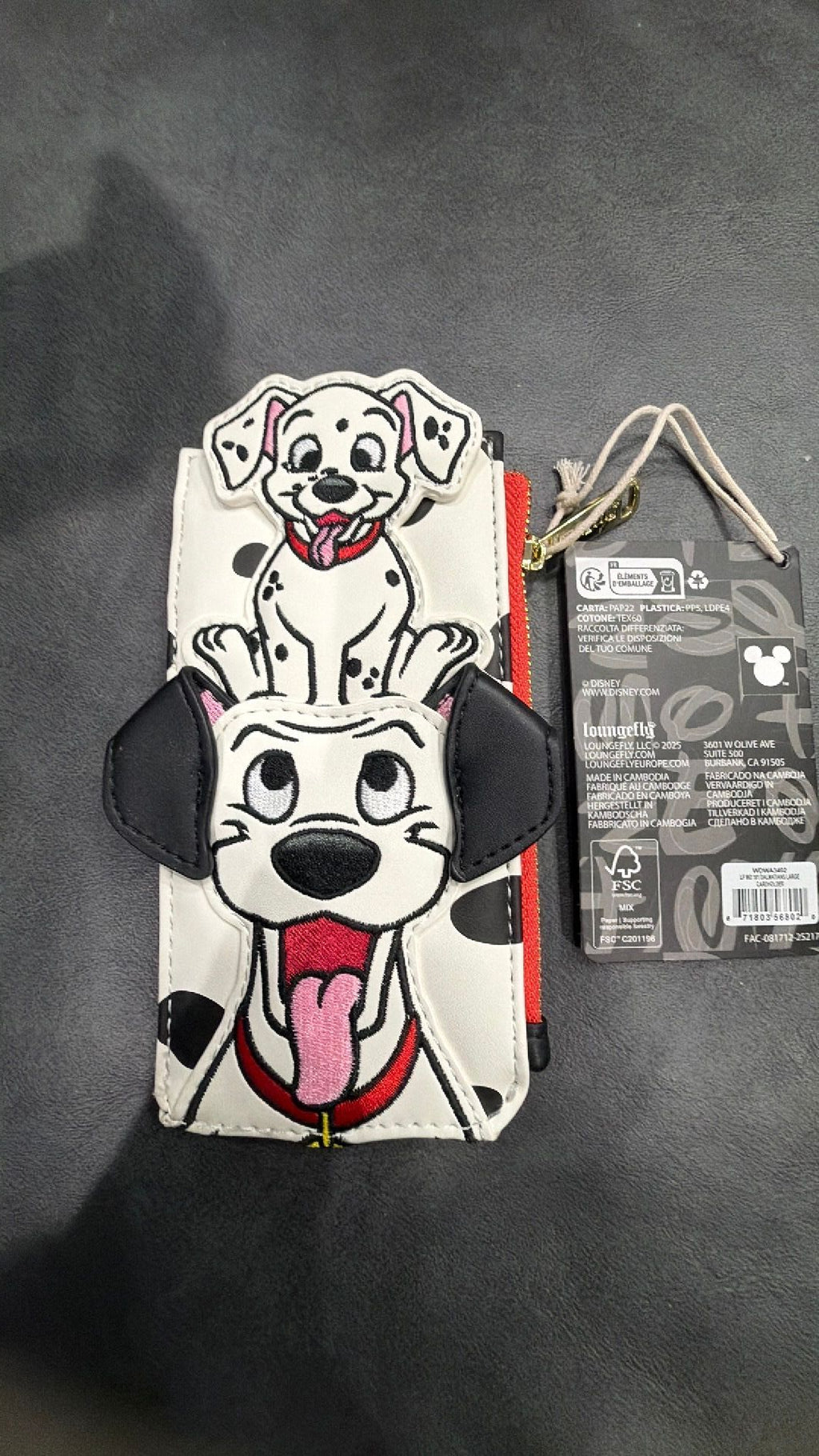 Dalmatians card holder NWT