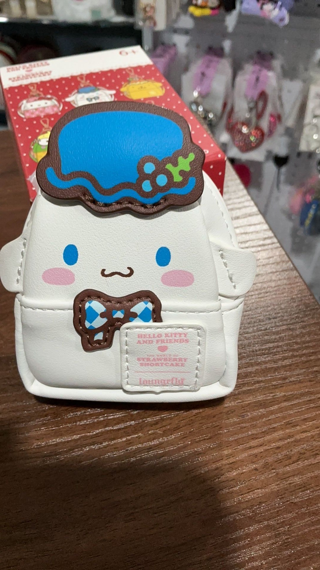 Confirmed cinnamon roll Mystery Mini Backpack Keychain Charm
