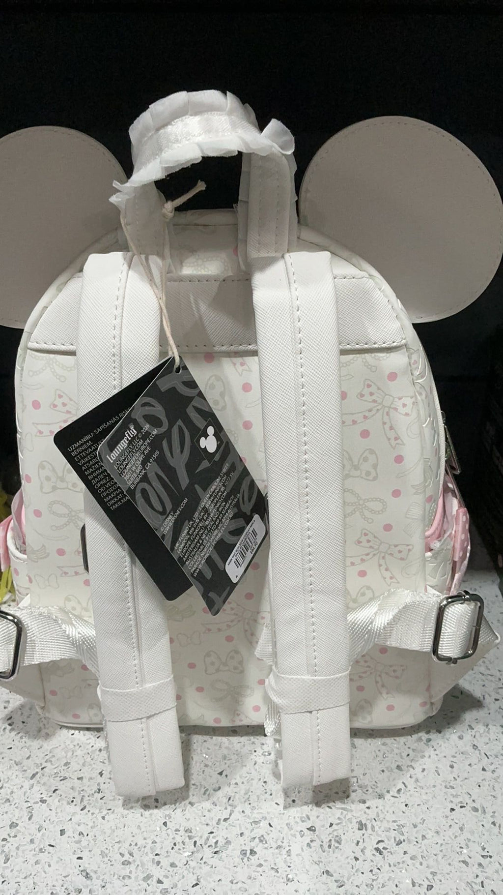 Minnie Mouse backpack NWT