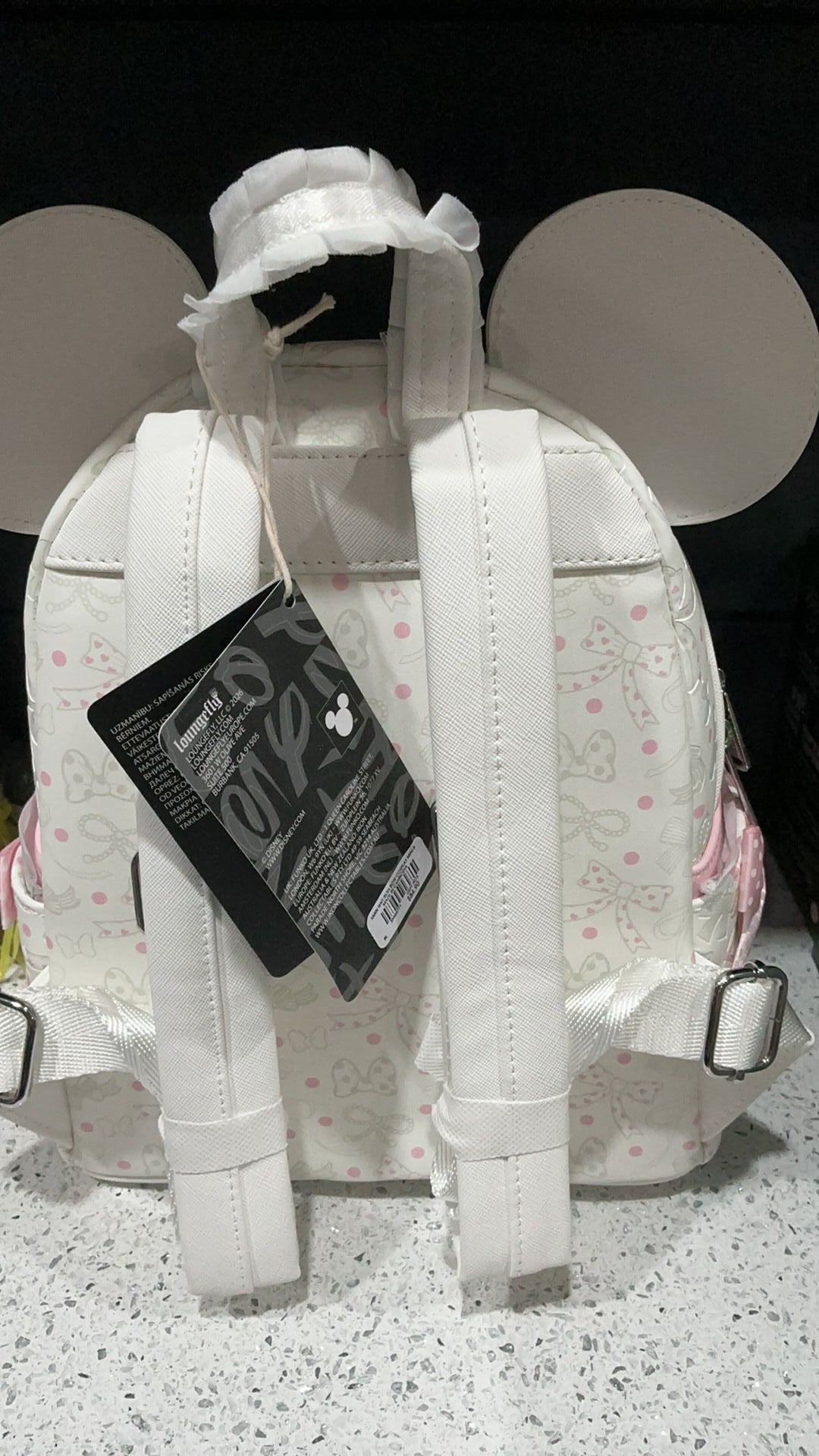 Minnie Mouse backpack NWT