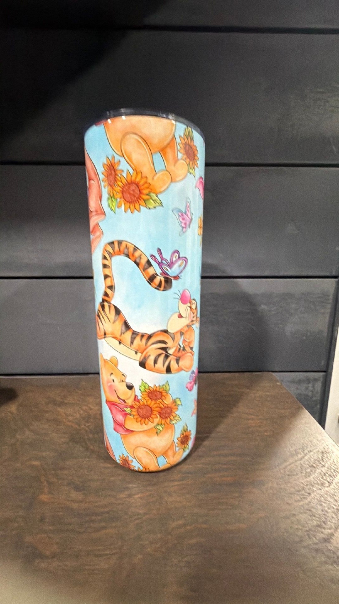 Winnie the Pooh and friends inspired tumbler