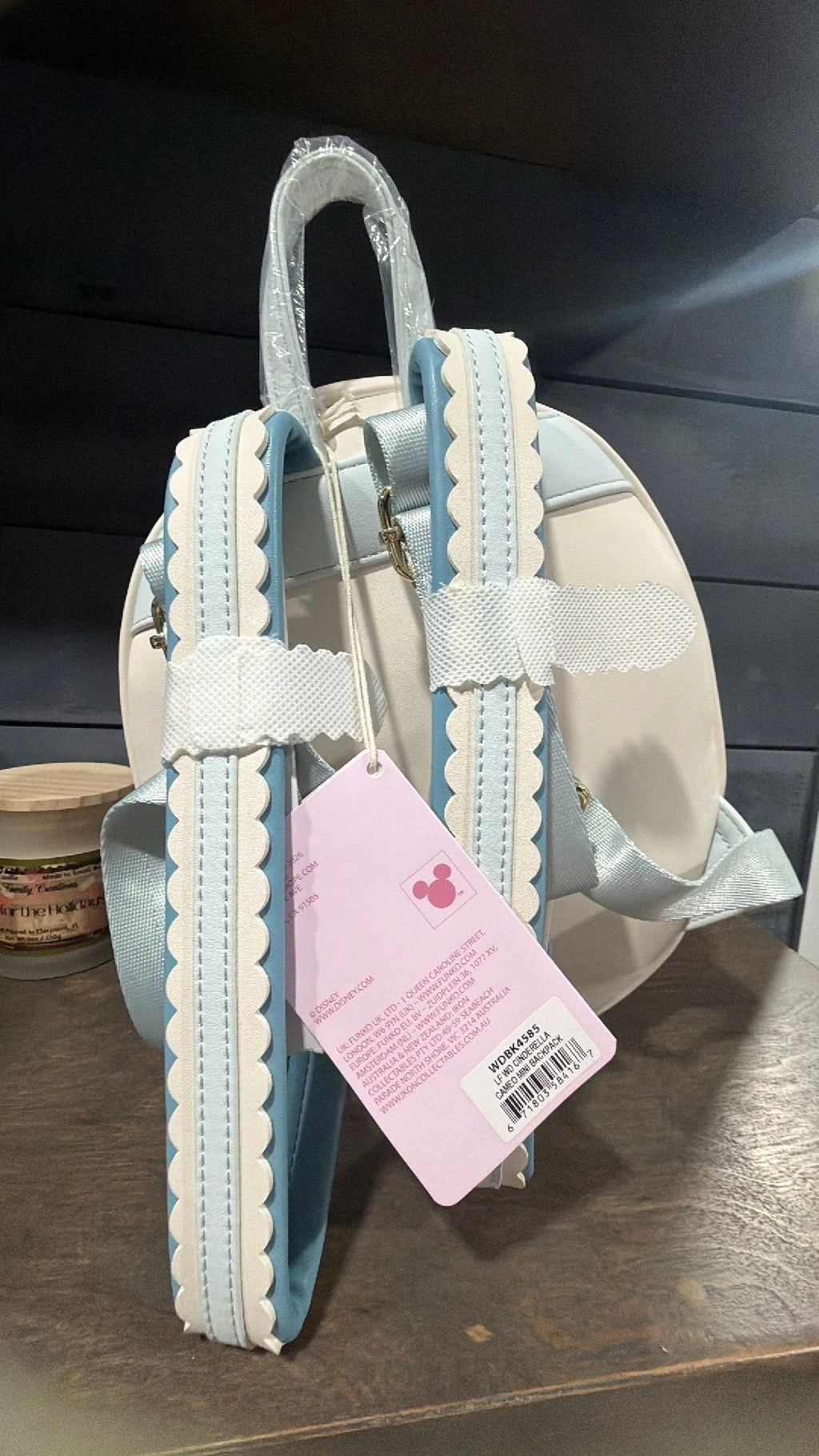 Cinderella cameo backpack NWT