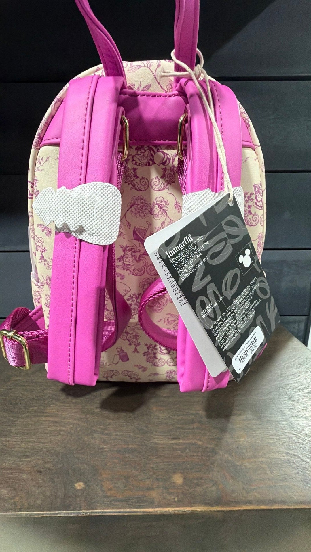 Cheshire Cat backpack NWT
