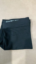 Girls black spandex shorts NWOT size 7/8