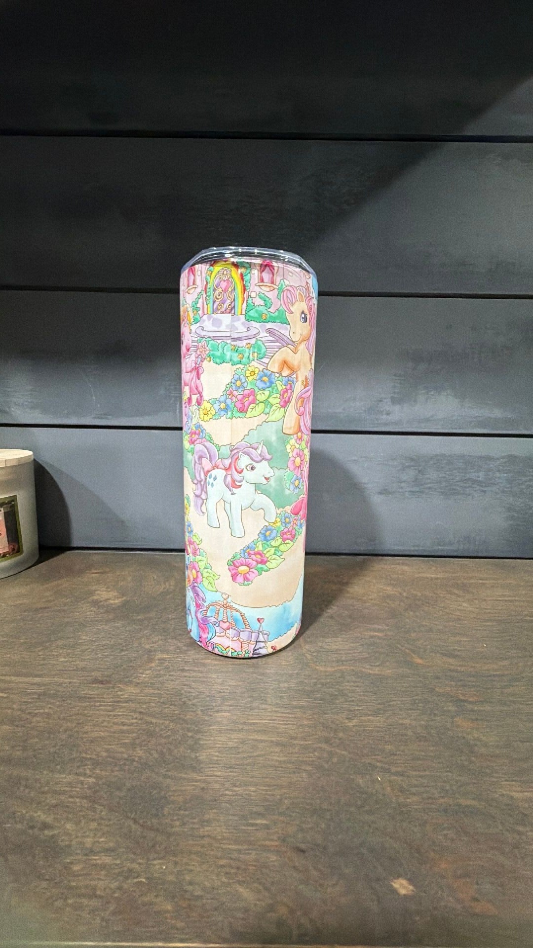 My little pony inspired tumbler
