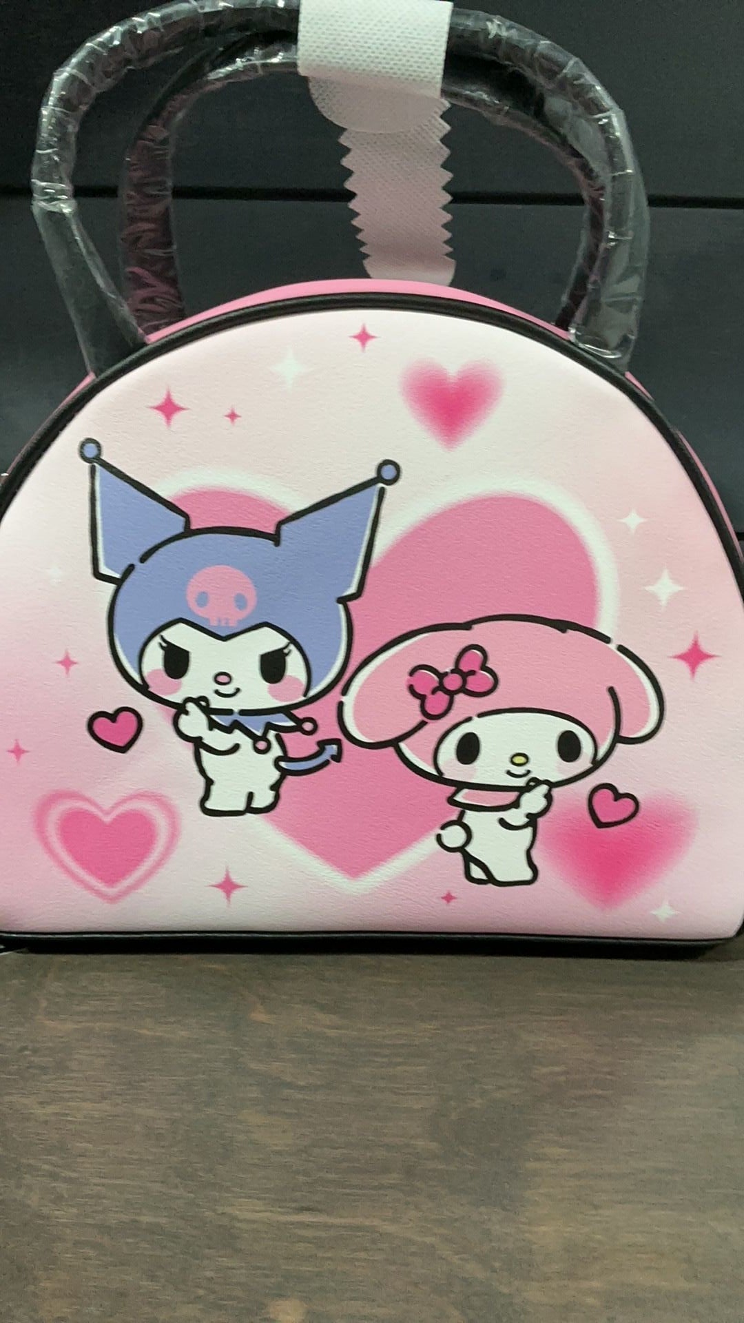 Kuromi and My Melody crossbody NWT
