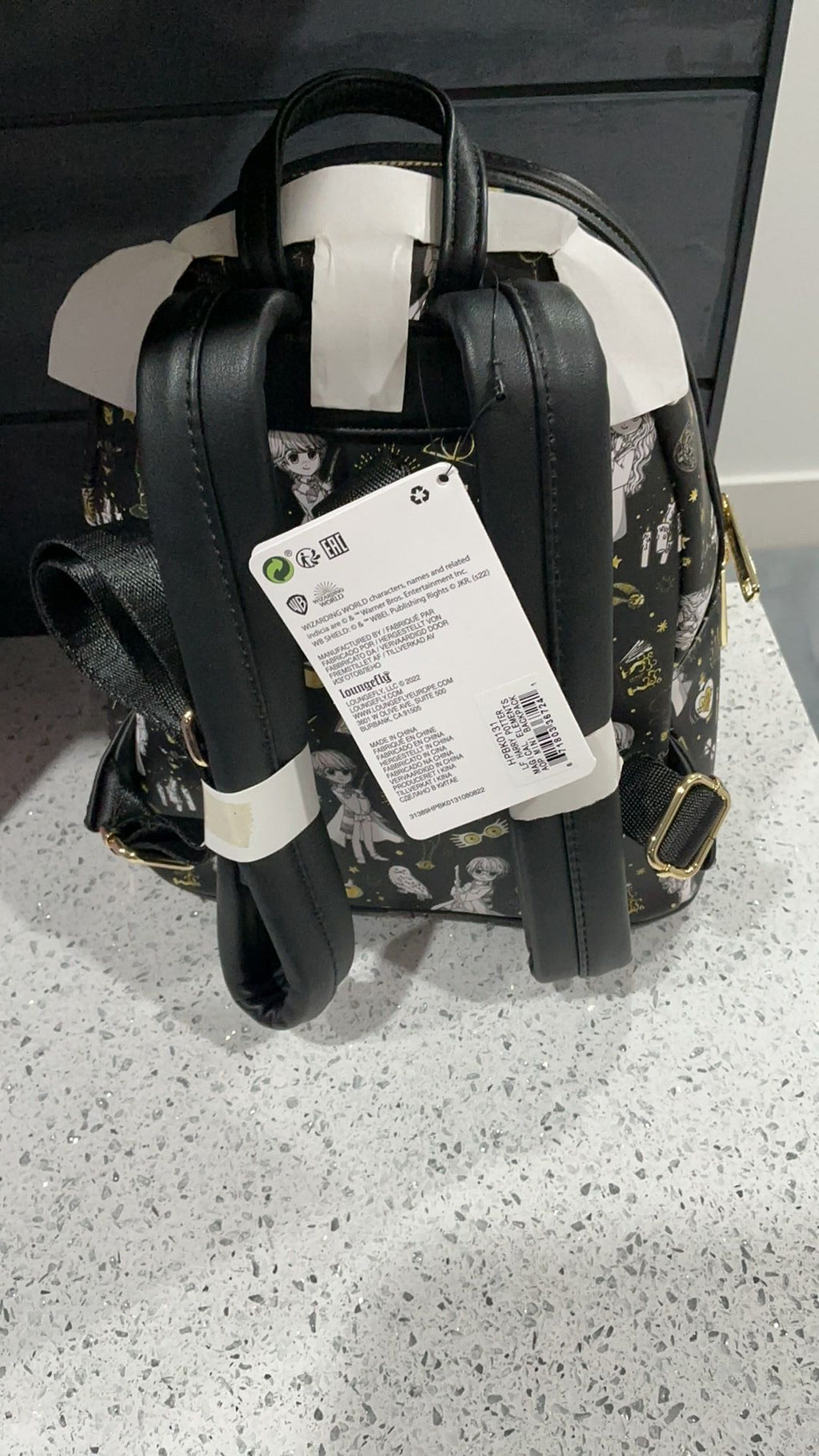 Harry Potter NWT Magical Elements All Over Mini Backpack by Loungefly