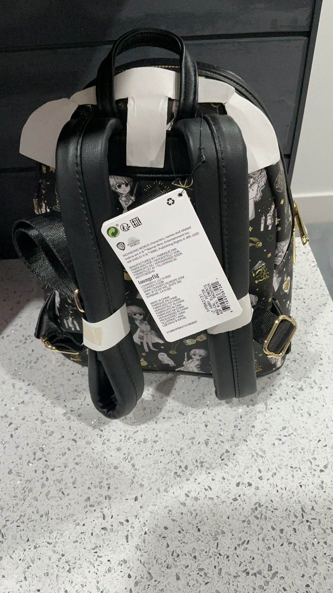 Harry Potter NWT Magical Elements All Over Mini Backpack by Loungefly