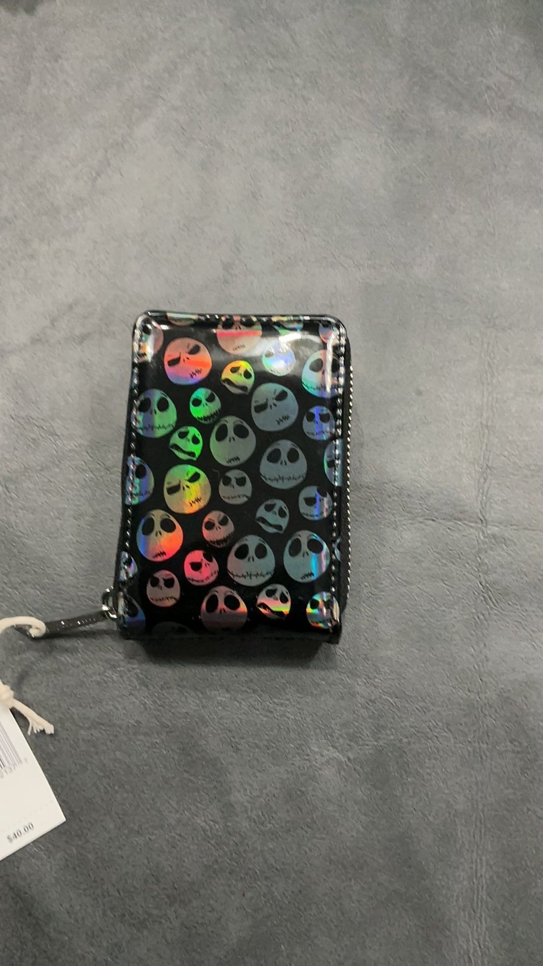Disney Parks NWT Nightmare Before Christmas Jack Skellington Loungefly Wallet