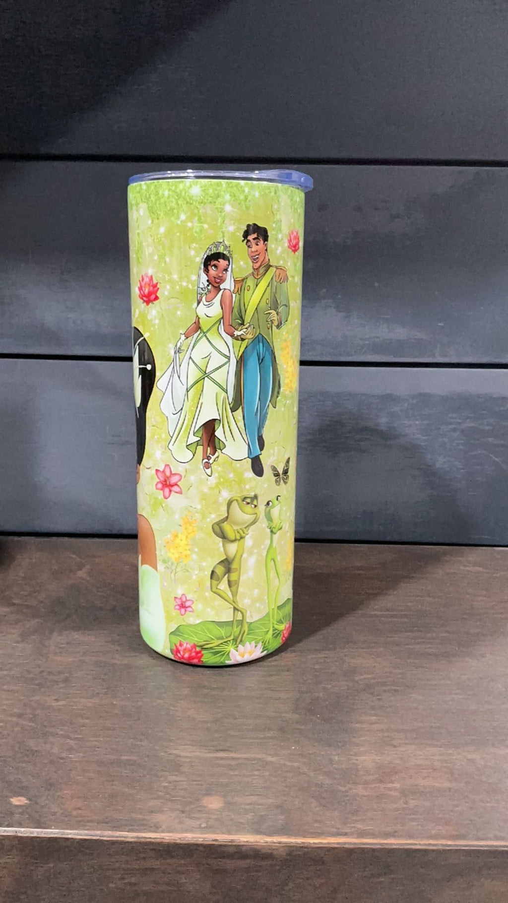 Tiana inspired tumbler