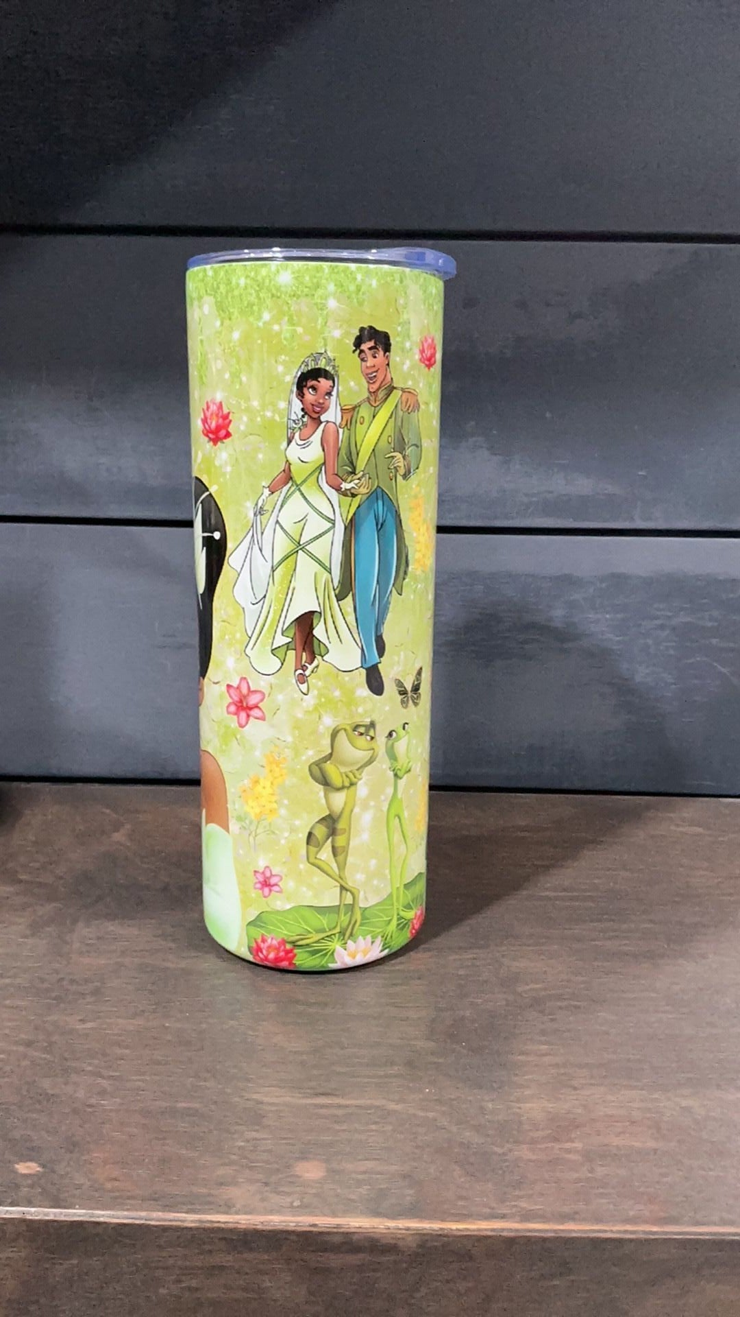 Tiana inspired tumbler