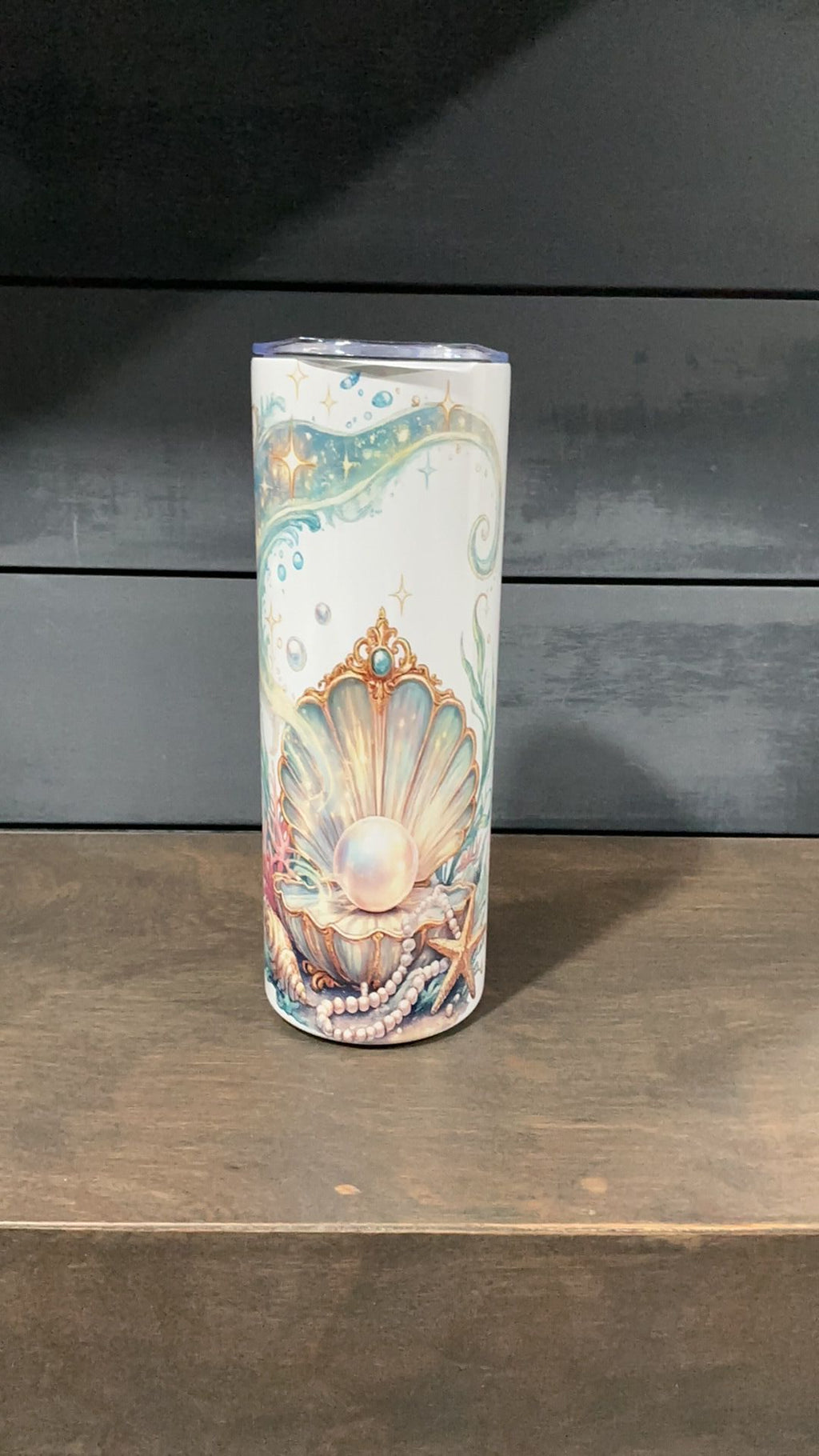 Ariel inspired tumbler