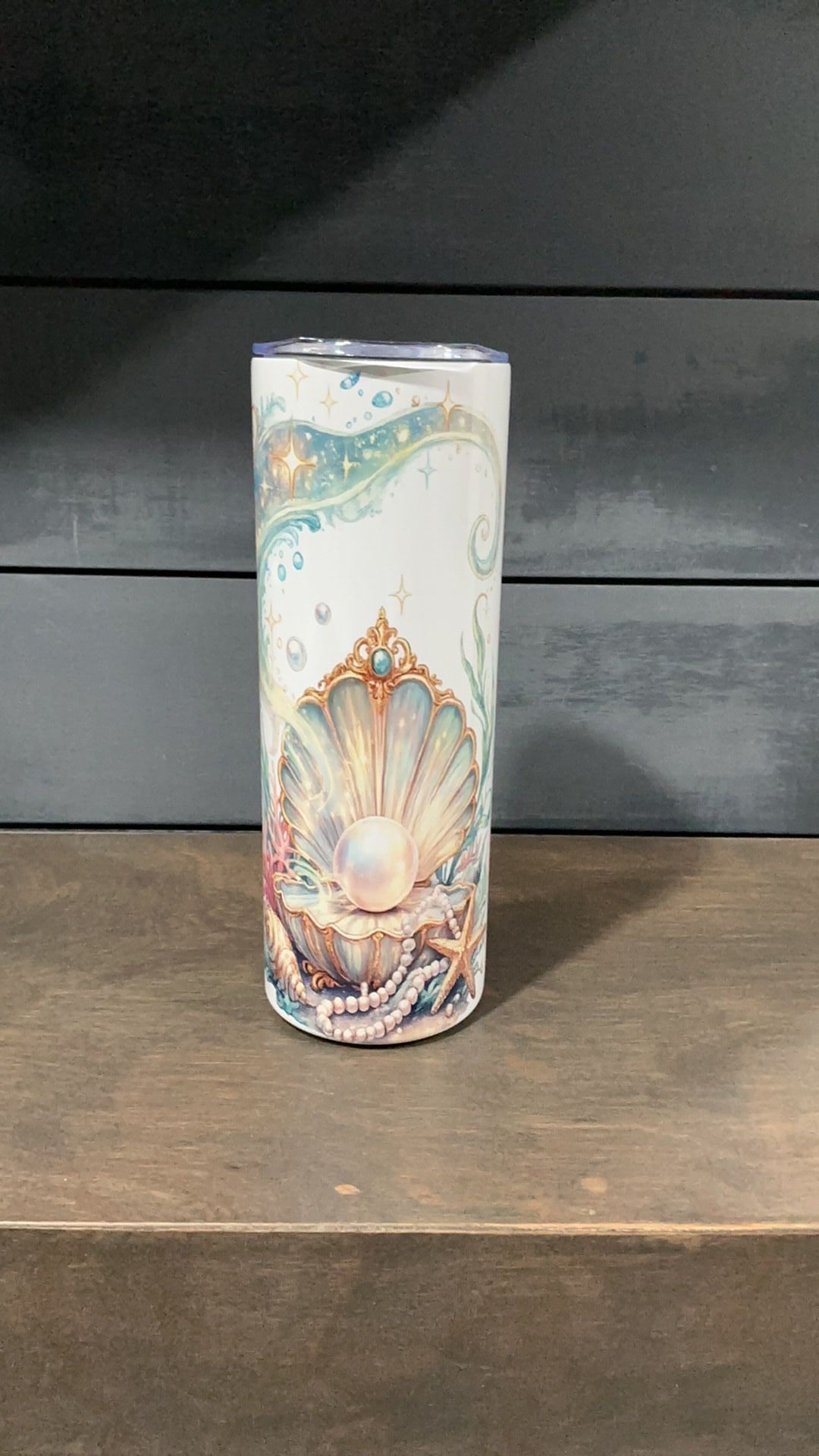 Ariel inspired tumbler