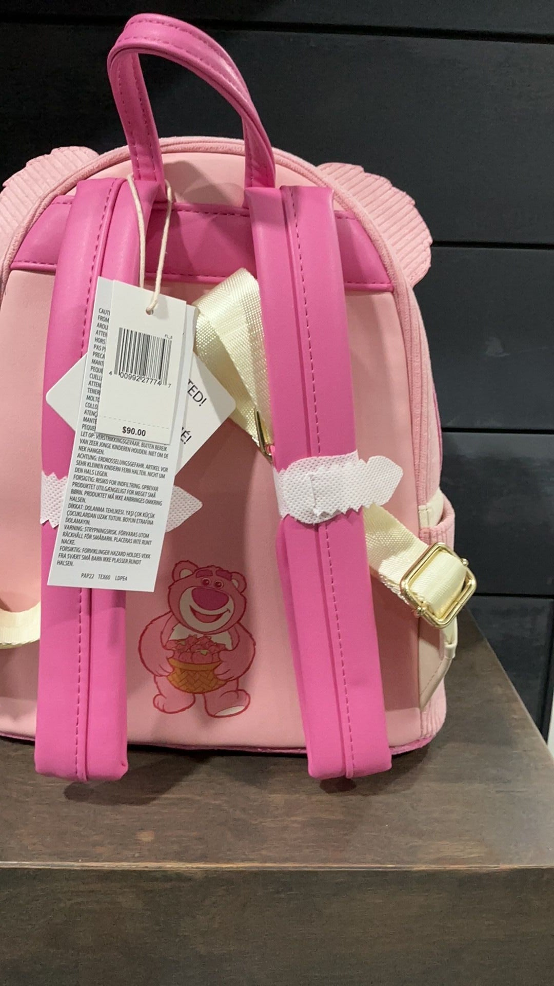 Disney Lotso Loungefly Mini Backpack Toy Story