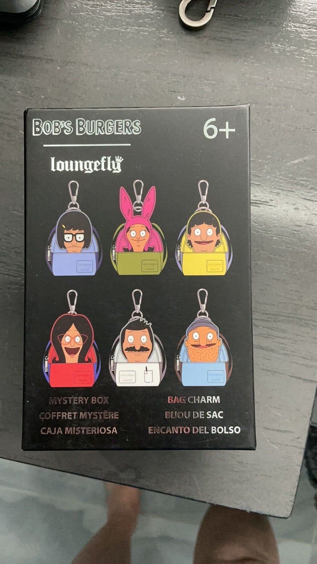 Bobs burgers bag charm NIB
