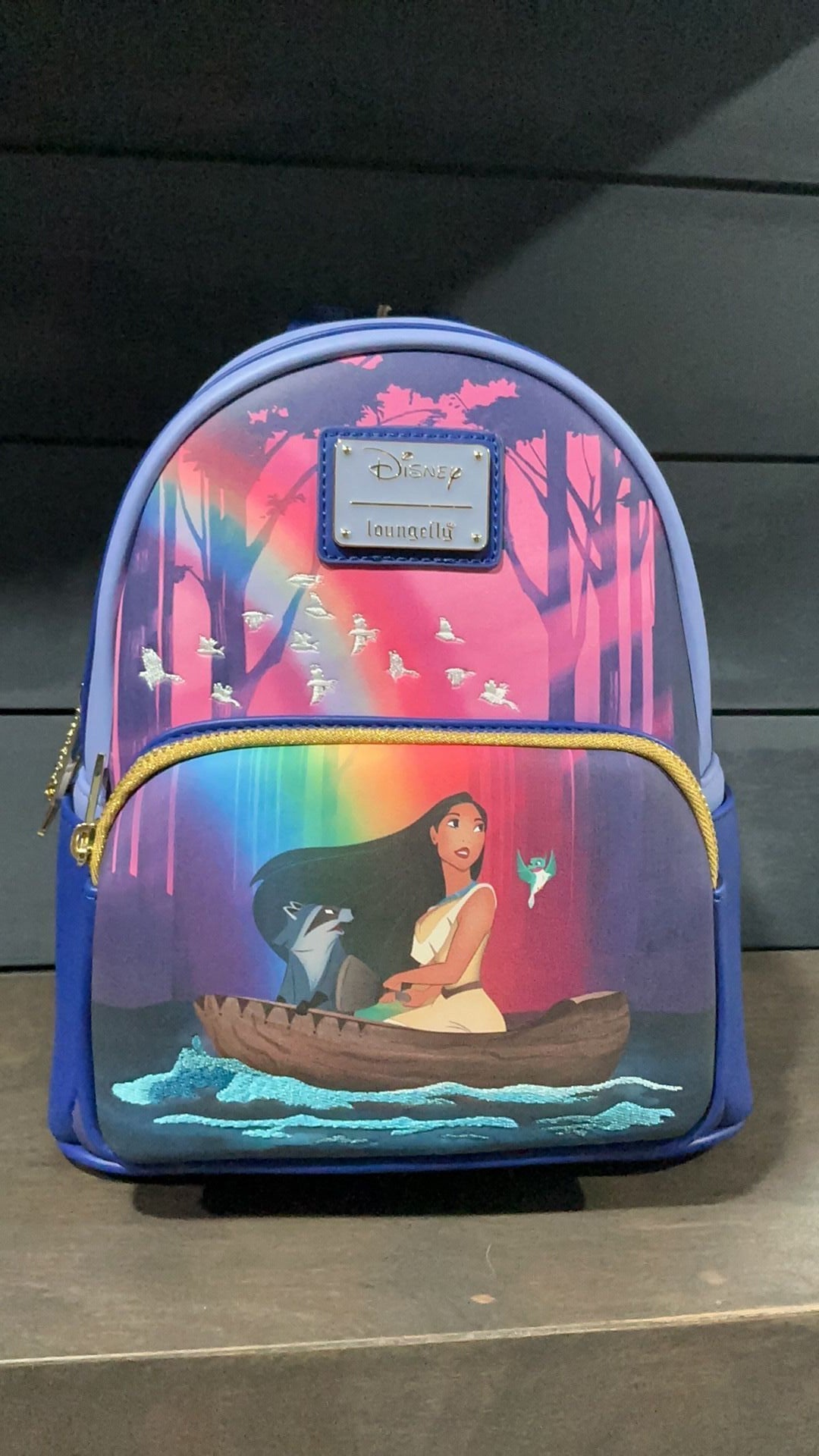 Loungefly Pocahontas Just Around the River Bend Mini-Backpack