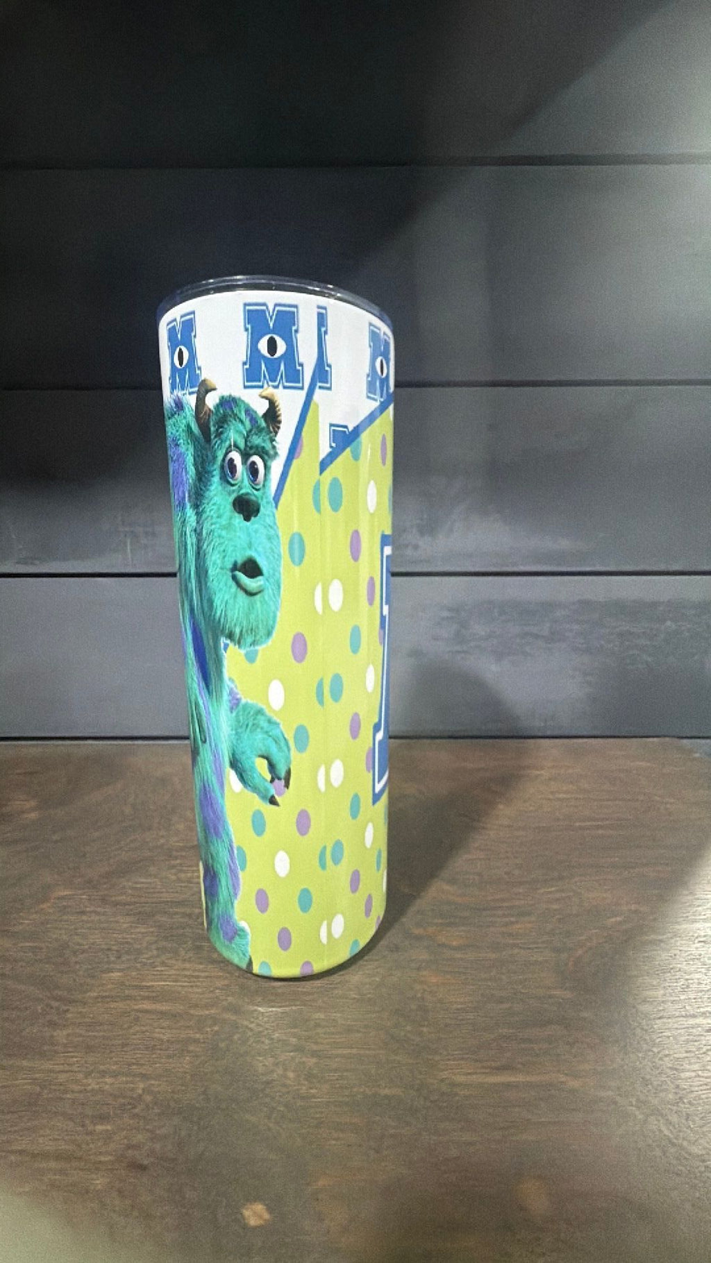 Monsters university inspired tumbler