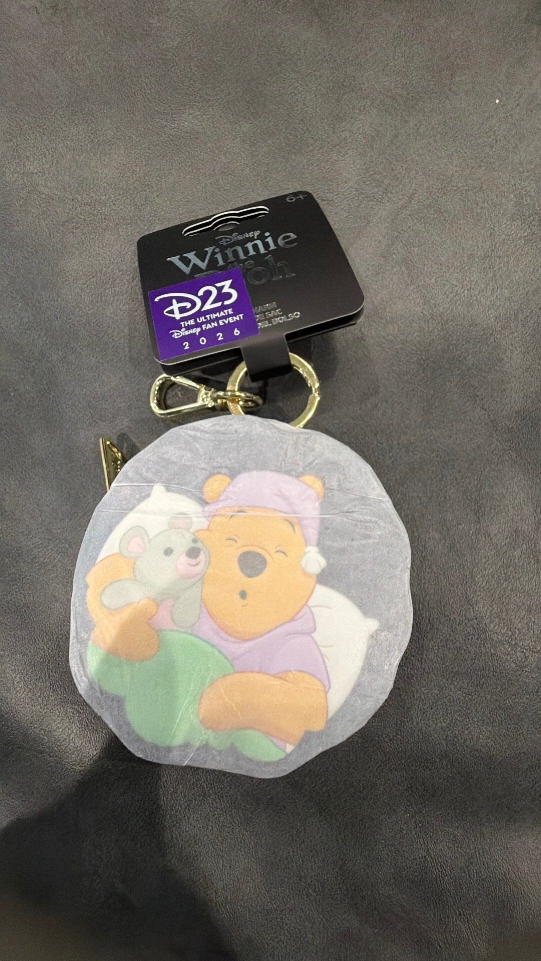 Winnie the Pooh and heffalumps and Woozzles coin bag