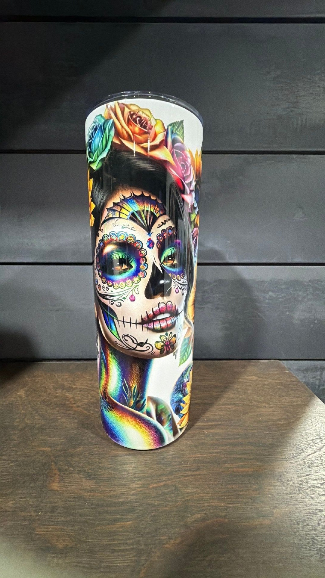 Sugar Skull tumbler