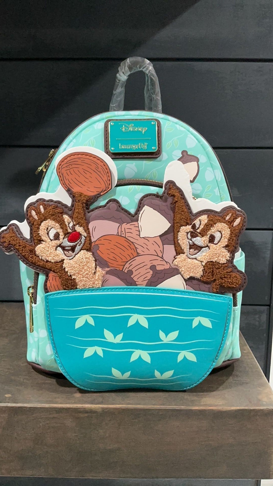 Chip and dale backpack NWT