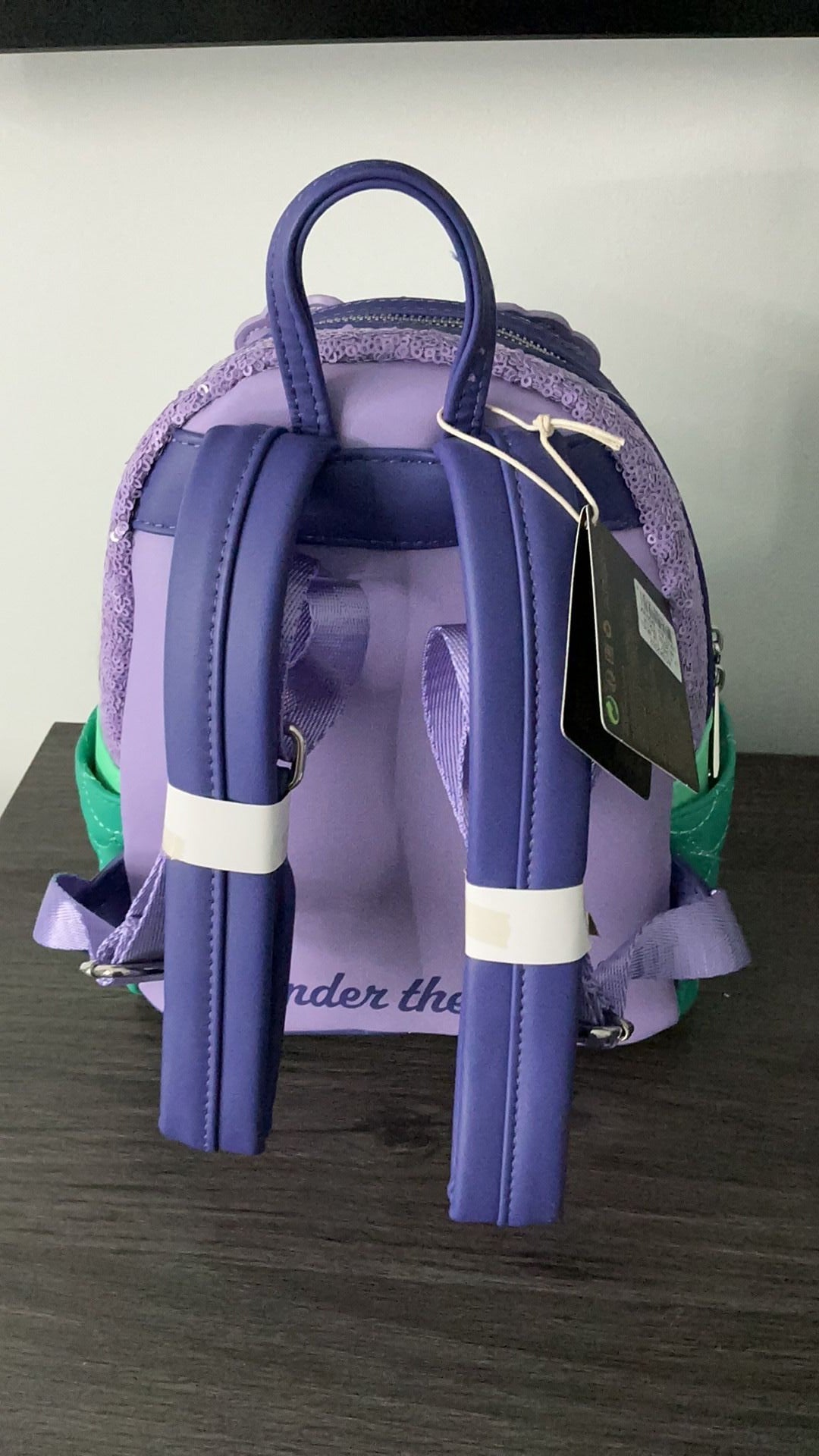 Loungefly Disney NWT wallet and Little Mermaid Sequin Collection Ariel Mini Backpack