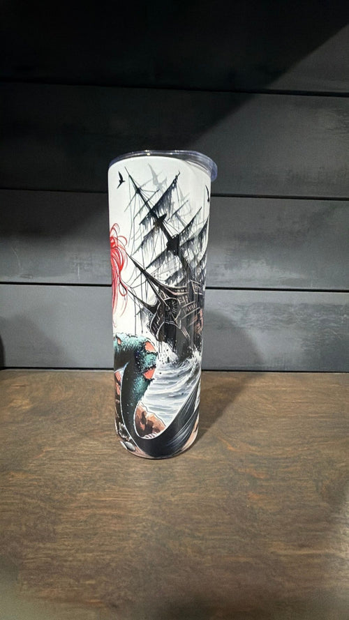 Ariel inspired tumbler