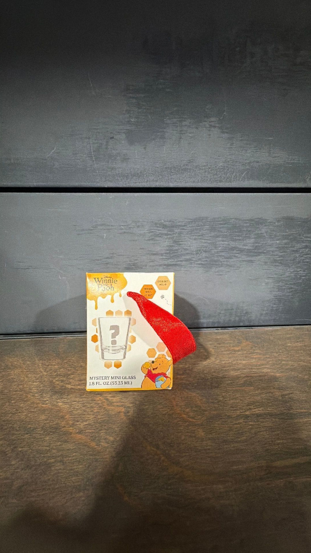 Winnie the Pooh mystery glass NIB