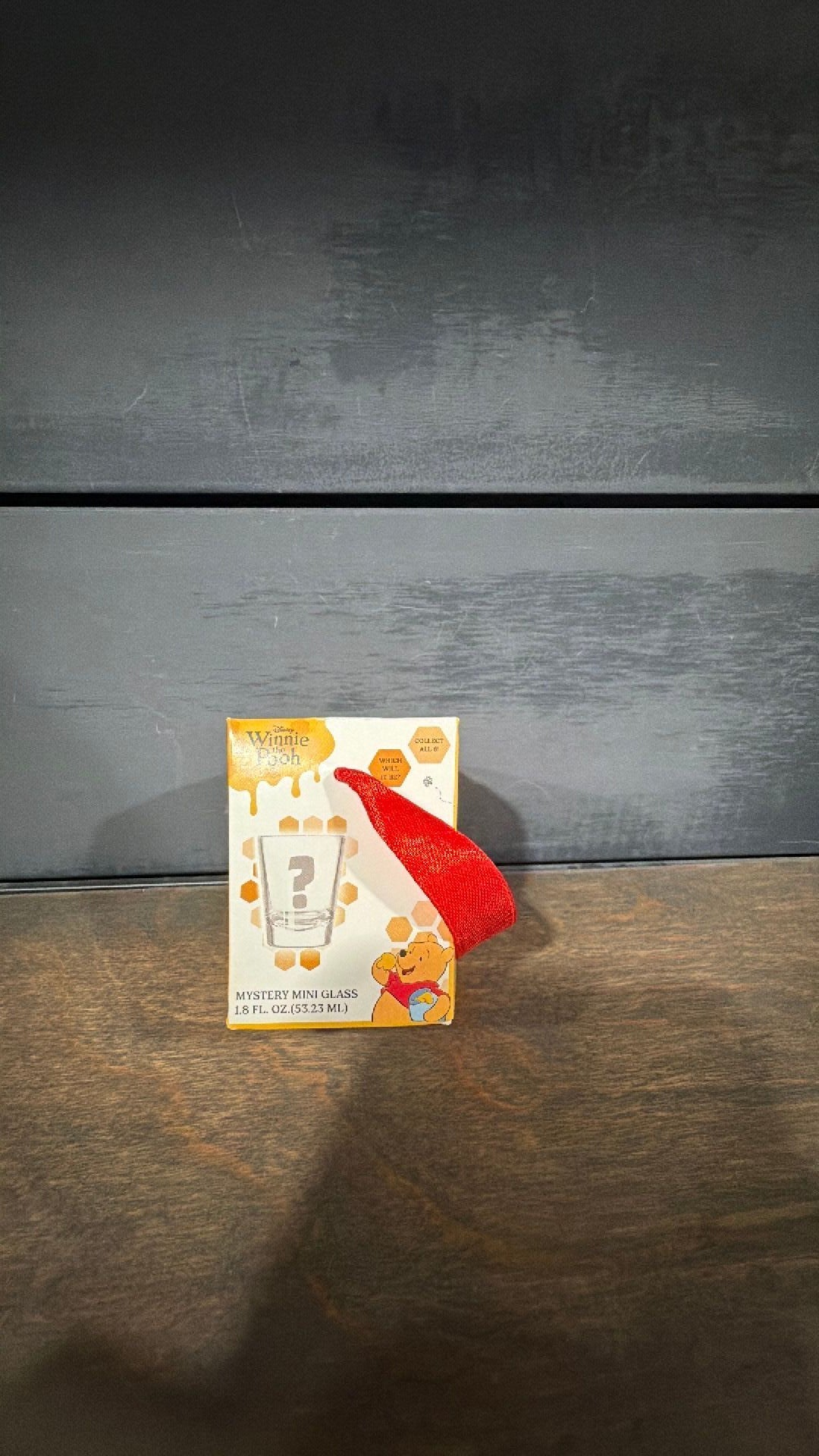 Winnie the Pooh mystery glass NIB