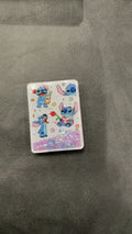 Stitch four poses glitter mirror NWOT