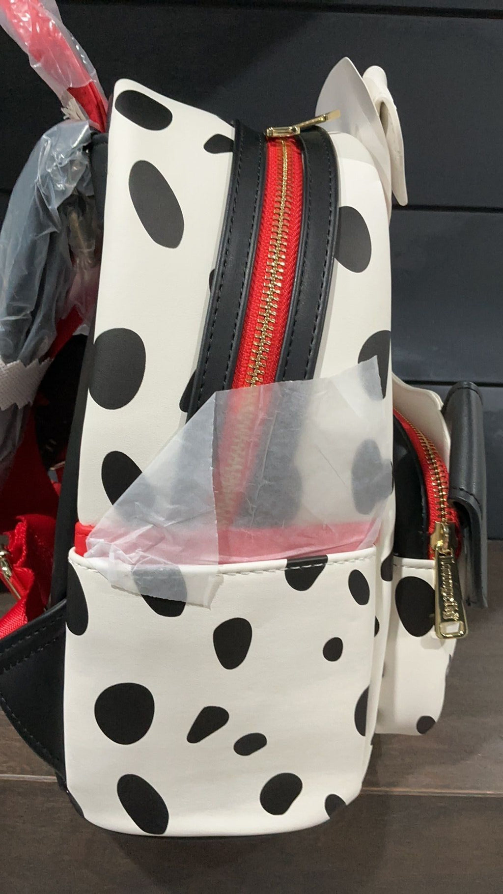 Loungefly 101 Dalmatians Cosplay Mini Backpack Disney Dogs Bag Pongo Puppies