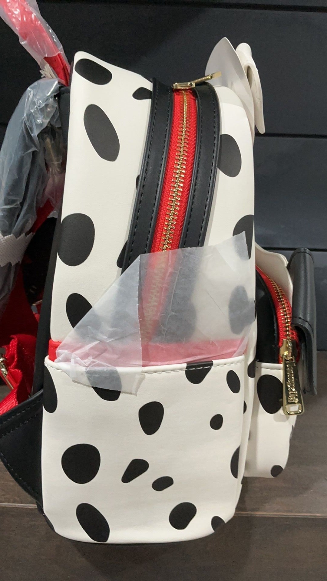 Loungefly 101 Dalmatians Cosplay Mini Backpack Disney Dogs Bag Pongo Puppies