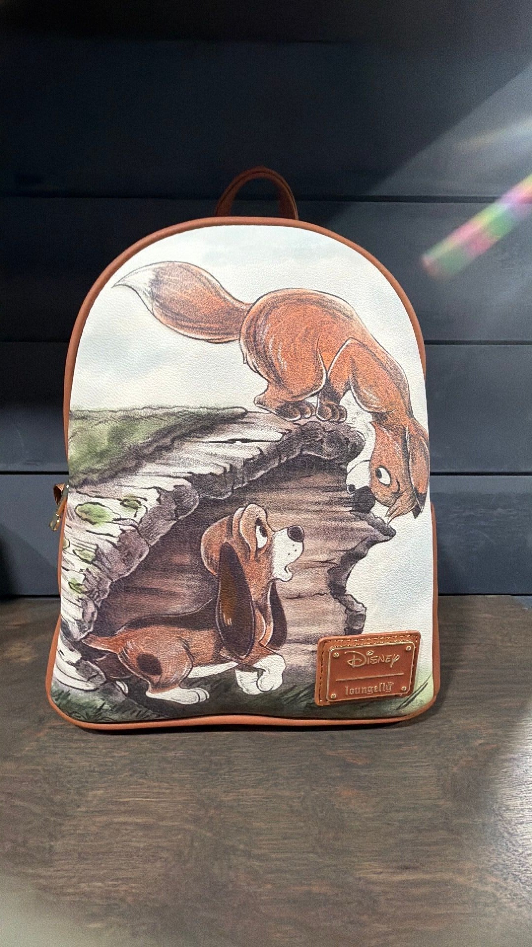 Fox and the hound backpack NWT