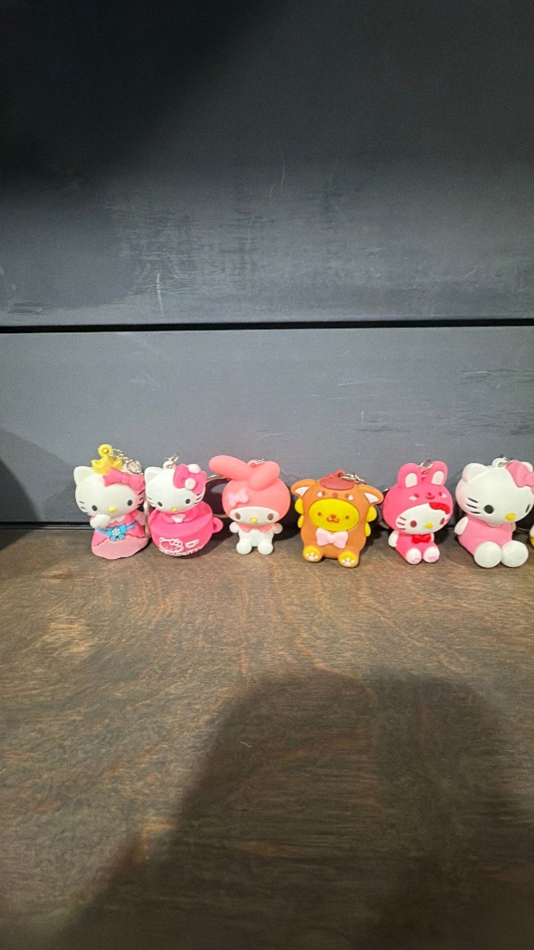 Hello kitty and friends keychains NWOT