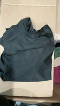 Xtra large black dri fit material hoodie NWOT size 14/16