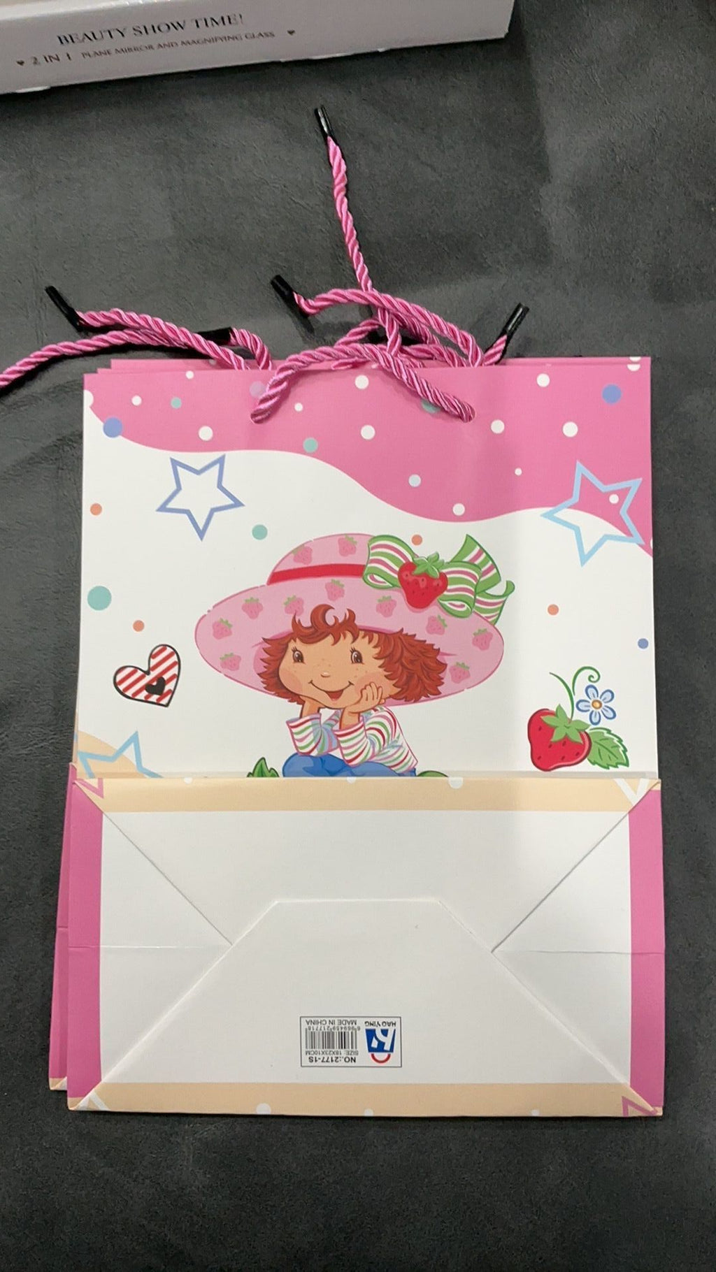 Strawberry shortcake gift bag NWOT