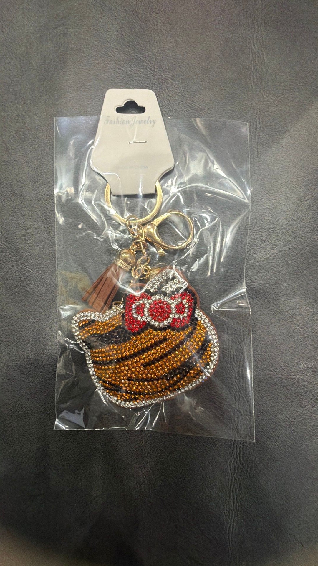 Hello kitty bling keychain NWT