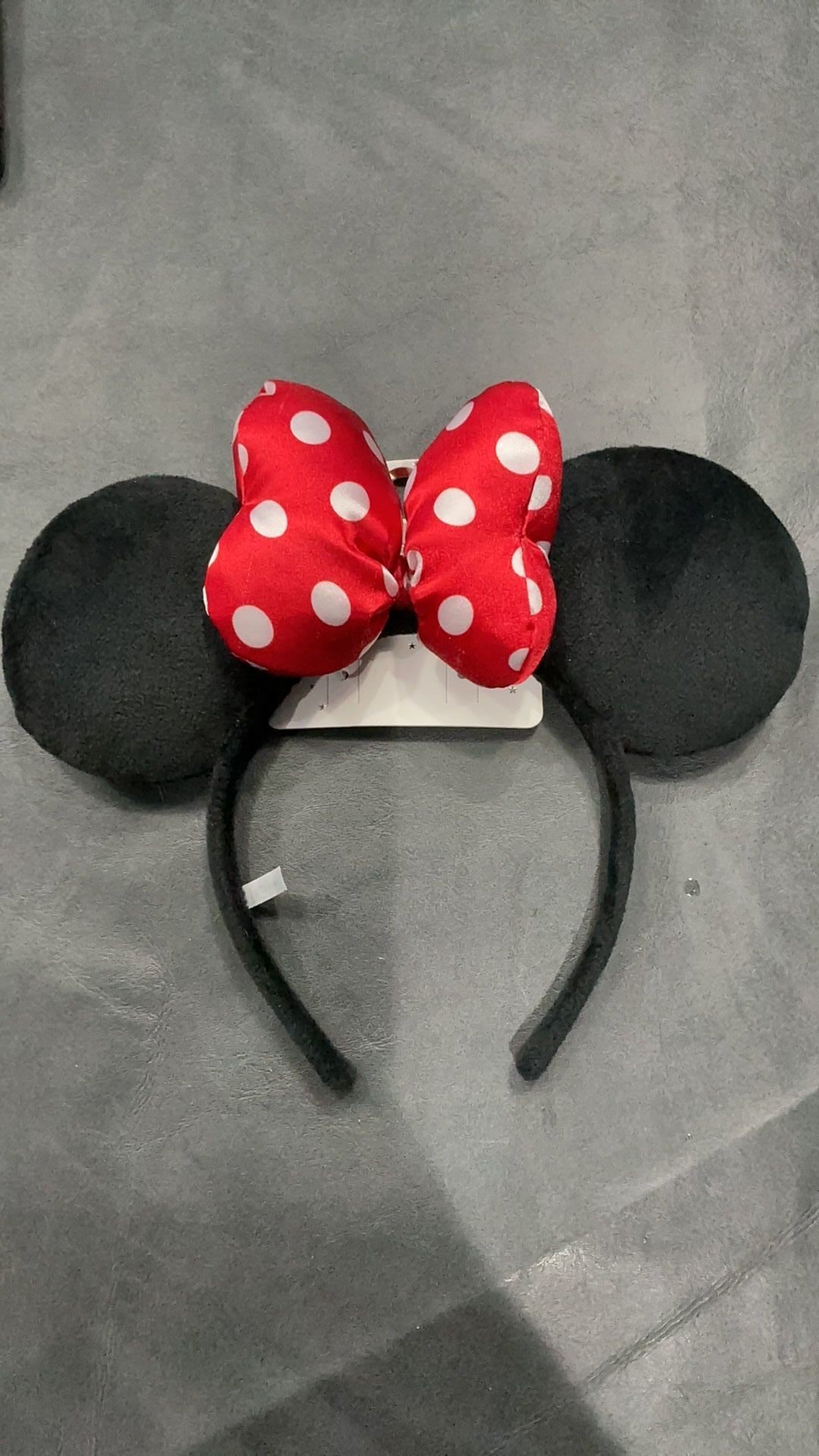 Minnie Mouse headband ears BWT