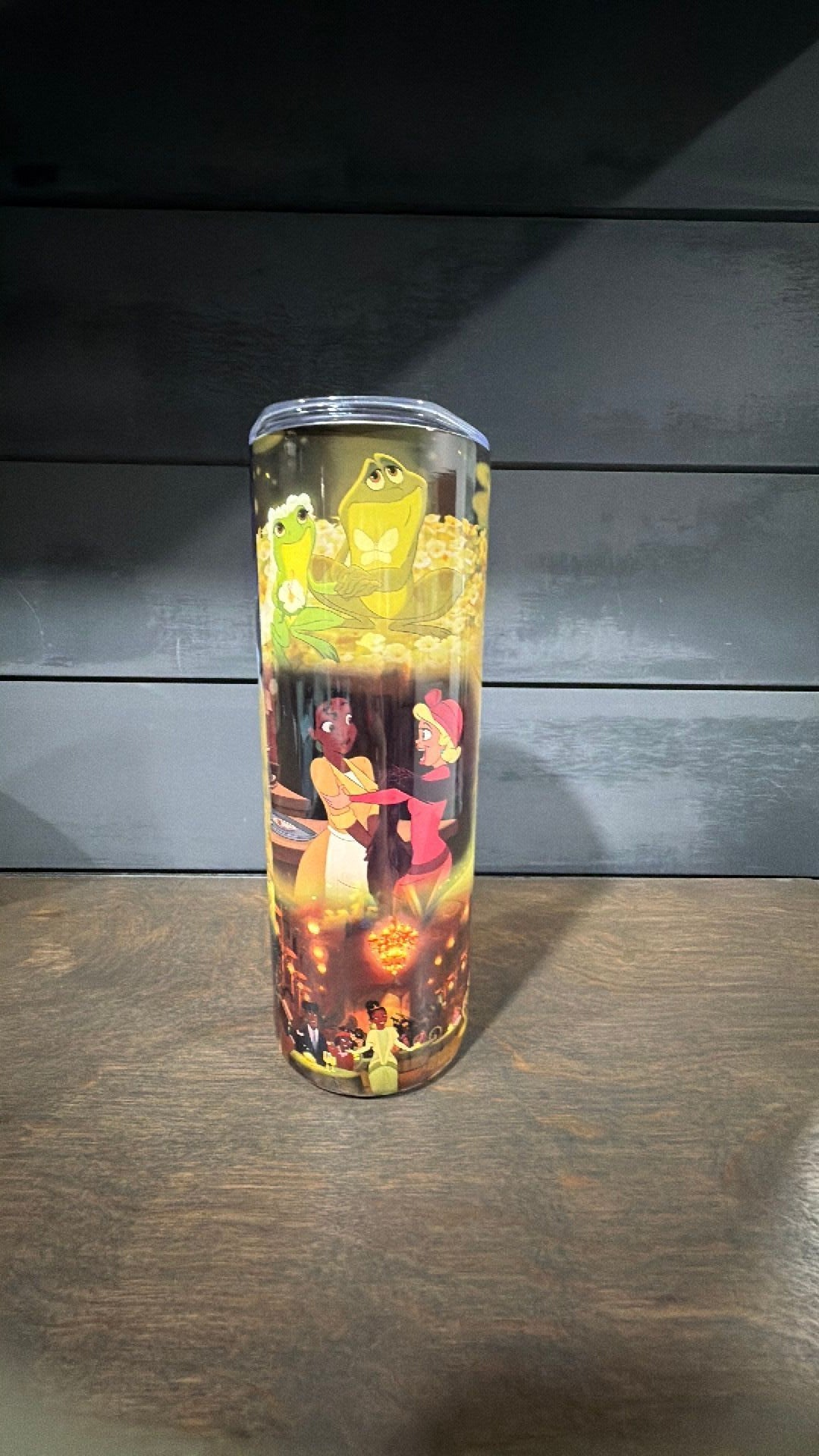 Tiana inspired tumbler