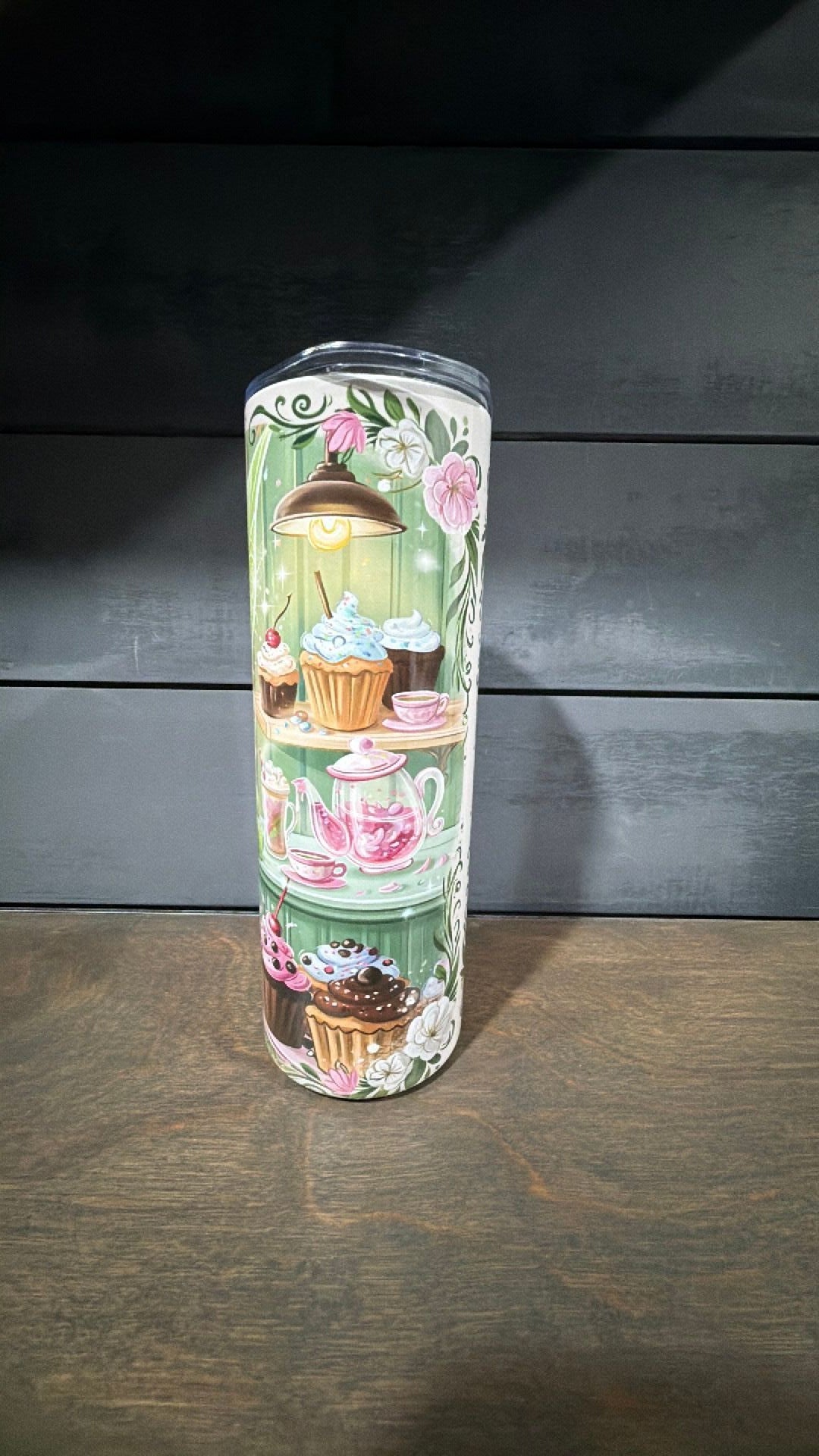 Tinkerbell inspired tumbler
