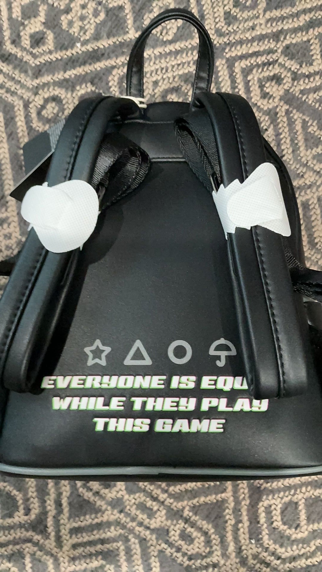 Squid games backpack NWT