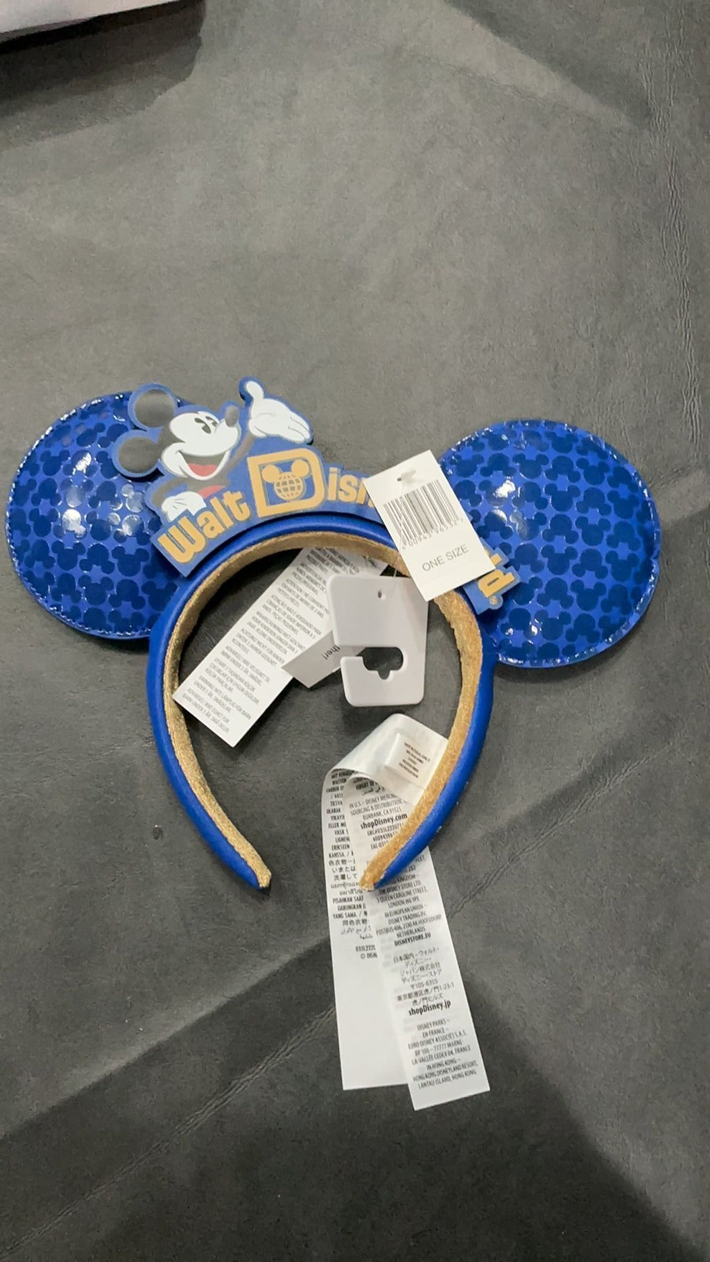 Walt Disney ear headband NWT
